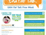 Fat Talk Free Week Comes to UNH 10/21-10/28